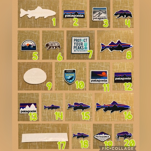 Patagonia Stickers…New! - Picture 1 of 2